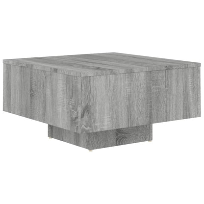 Tavolino Salotto Grigio Sonoma 60x60x31,5 cm Legno Multistrato - homemem39