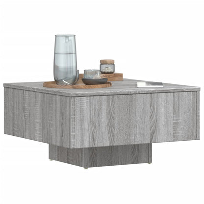 Tavolino Salotto Grigio Sonoma 60x60x31,5 cm Legno Multistrato - homemem39