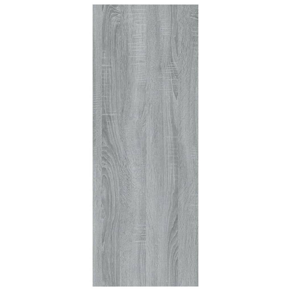 Tavolino Consolle Grigio Sonoma 78x30x80 cm Legno Multistrato - homemem39