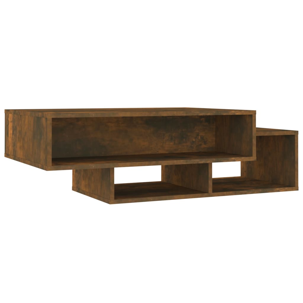 Tavolino da Salotto Rovere Fumo 105x55x32 cm Legno Multistrato - homemem39