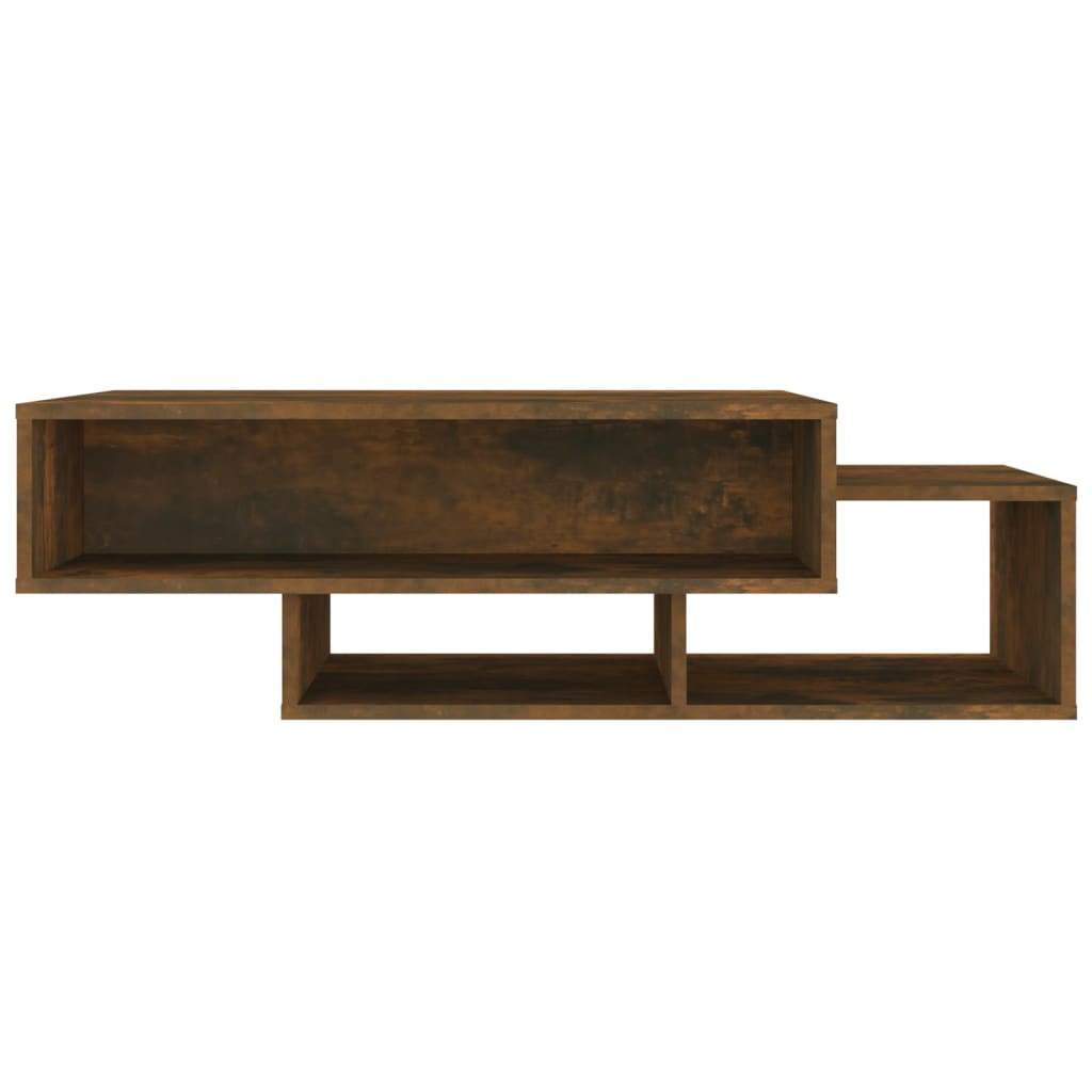 Tavolino da Salotto Rovere Fumo 105x55x32 cm Legno Multistrato - homemem39