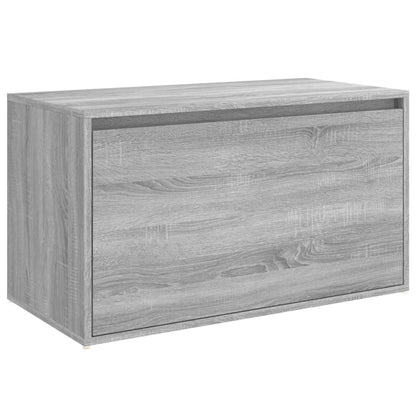 Panca da Ingresso 80x40x45 cm Grigio Sonoma Legno Multistrato - homemem39