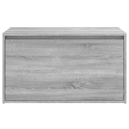 Panca da Ingresso 80x40x45 cm Grigio Sonoma Legno Multistrato - homemem39