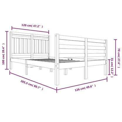 Giroletto in Legno Massello 120x200 cm - homemem39