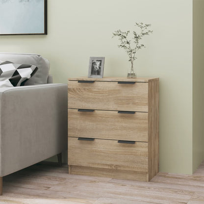 Credenza Rovere Sonoma 60x30x70 cm in Legno Multistrato - homemem39