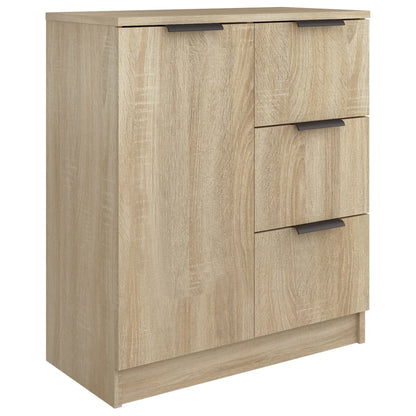 Credenza Rovere Sonoma 60x30x70 cm in Legno Multistrato - homemem39