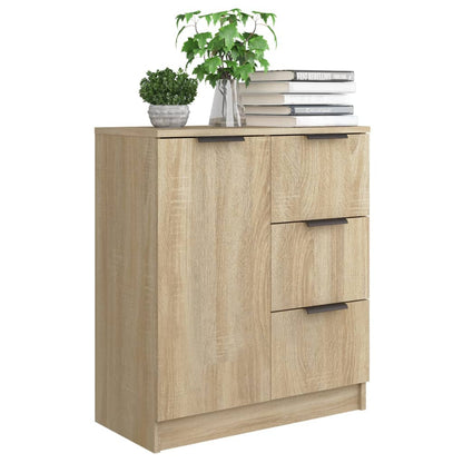 Credenza Rovere Sonoma 60x30x70 cm in Legno Multistrato - homemem39