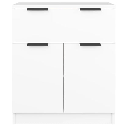 Credenza Bianca 60x30x70 cm in Legno Multistrato - homemem39