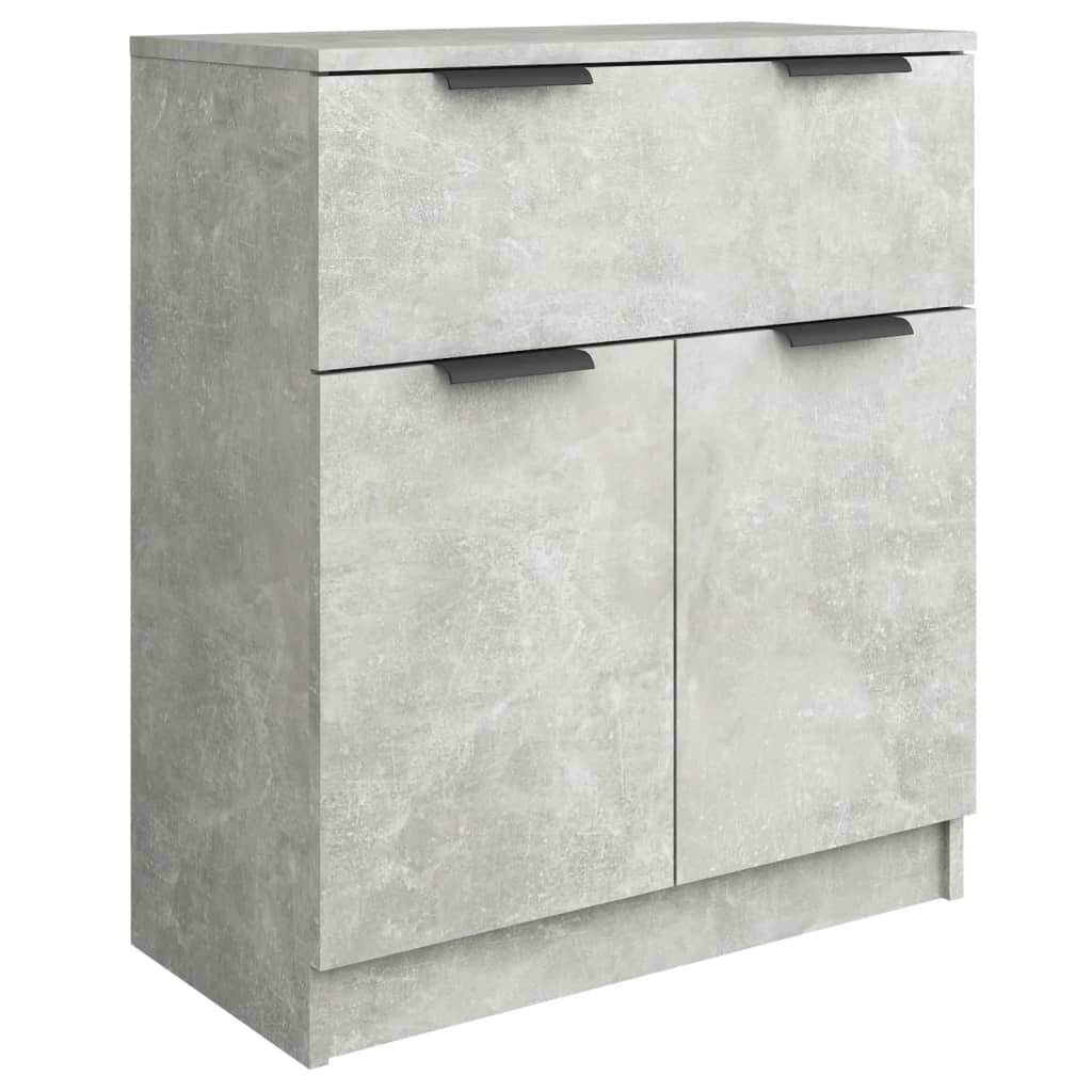 Credenza Grigio Cemento 60x30x70 cm in Legno Multistrato - homemem39