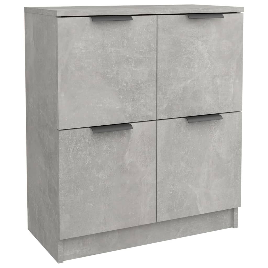 Credenza Grigio Cemento 60x30x70 cm in Legno Multistrato - homemem39