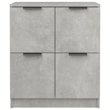 Credenza Grigio Cemento 60x30x70 cm in Legno Multistrato - homemem39