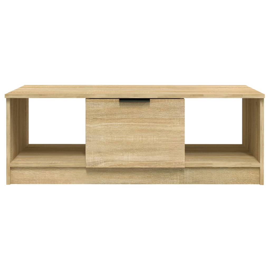 Tavolino da Salotto Rovere Sonoma 102x50x36cm Legno Multistrato - homemem39