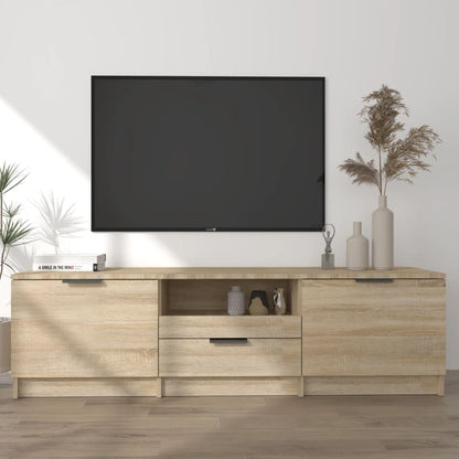 Mobile per TV Rovere Sonoma 140x35x40cm Legno Multistrato - homemem39