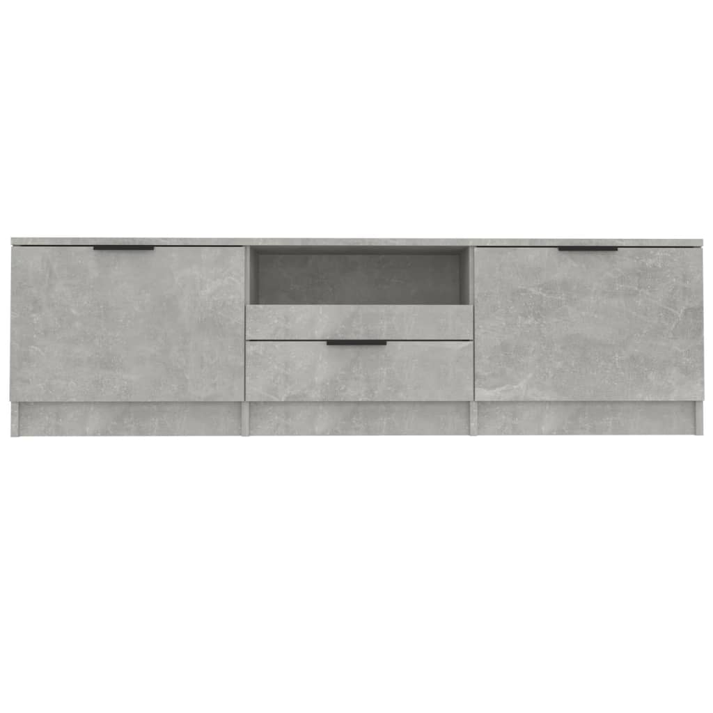 Mobile per TV Grigio Cemento 140x35x40cm Legno Multistrato - homemem39