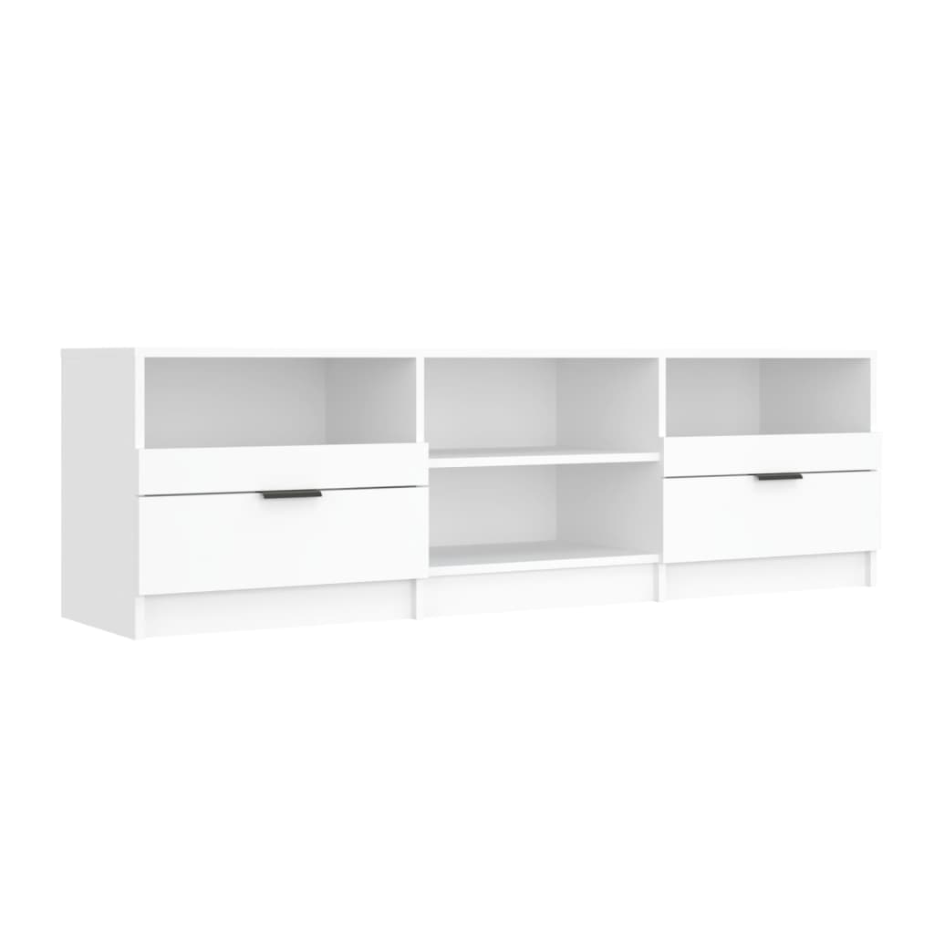 Mobile Porta TV Bianco 150x33,5x45 cm in Legno Multistrato - homemem39