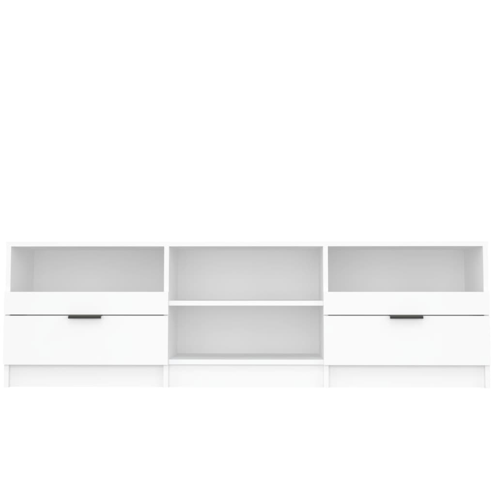 Mobile Porta TV Bianco 150x33,5x45 cm in Legno Multistrato - homemem39