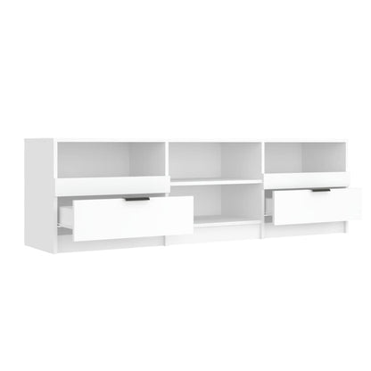 Mobile Porta TV Bianco 150x33,5x45 cm in Legno Multistrato - homemem39