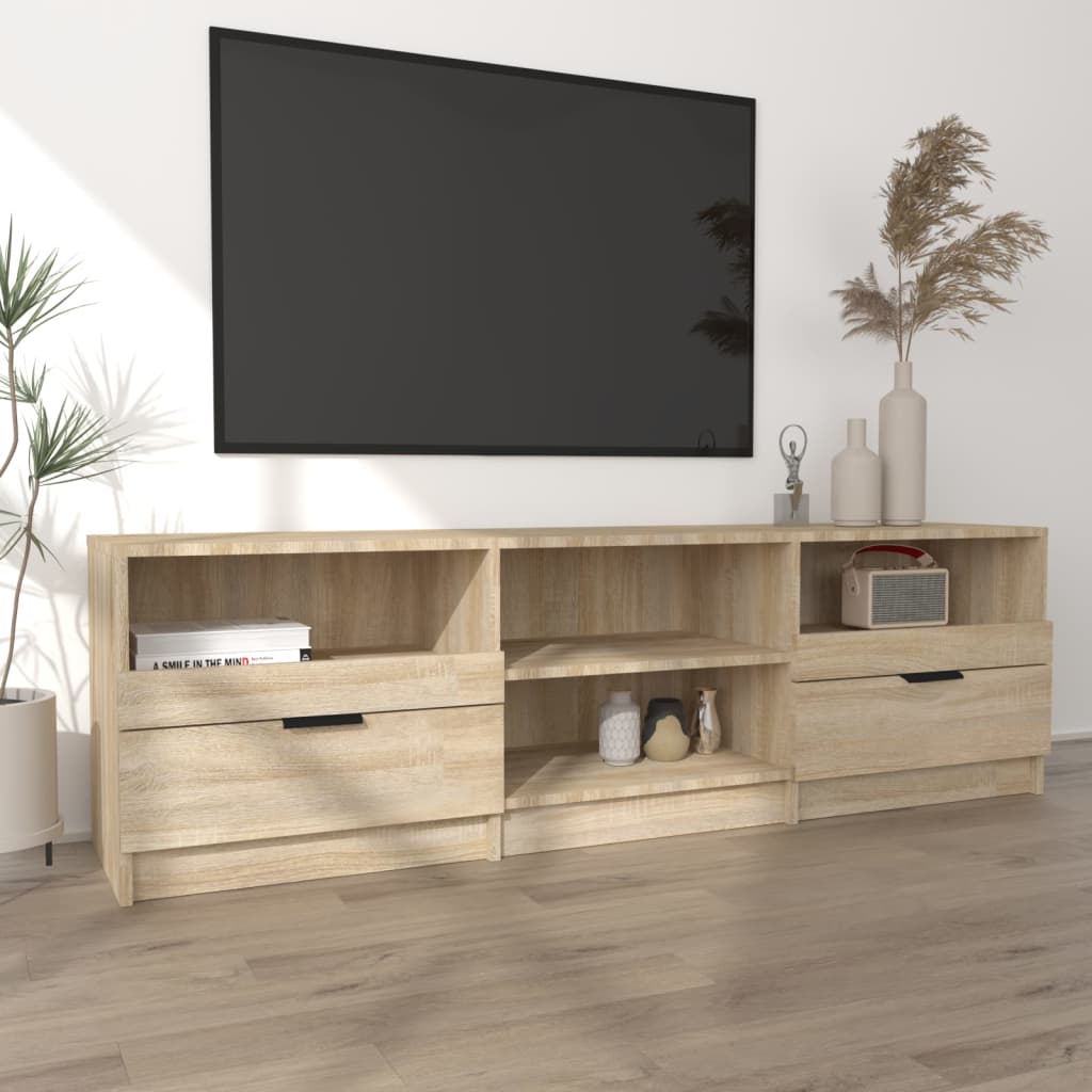 Mobile per TV Rovere Sonoma 150x33,5x45cm Legno Ingegnerizzato - homemem39