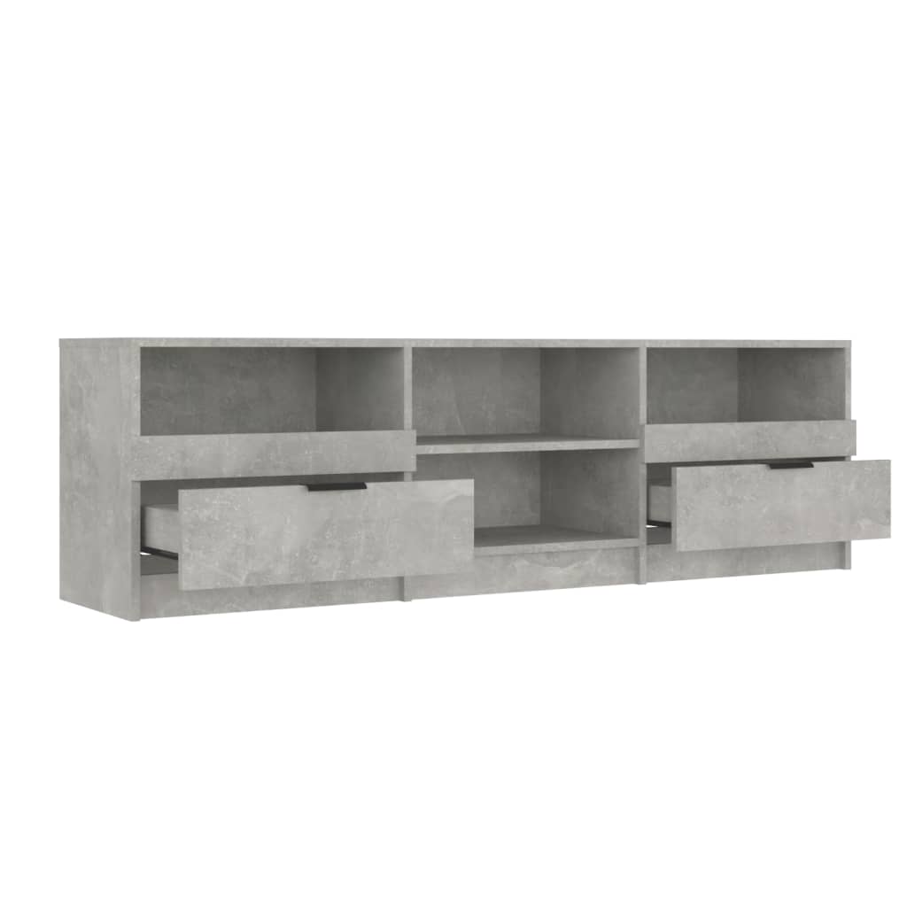 Mobile per TV Grigio Cemento 150x33,5x45cm Legno Ingegnerizzato - homemem39