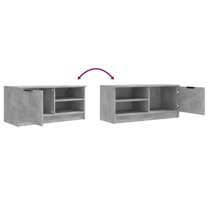 Mobili TV 2 pz Grigio Cemento 80x35x36,5cm in Legno Multistrato - homemem39