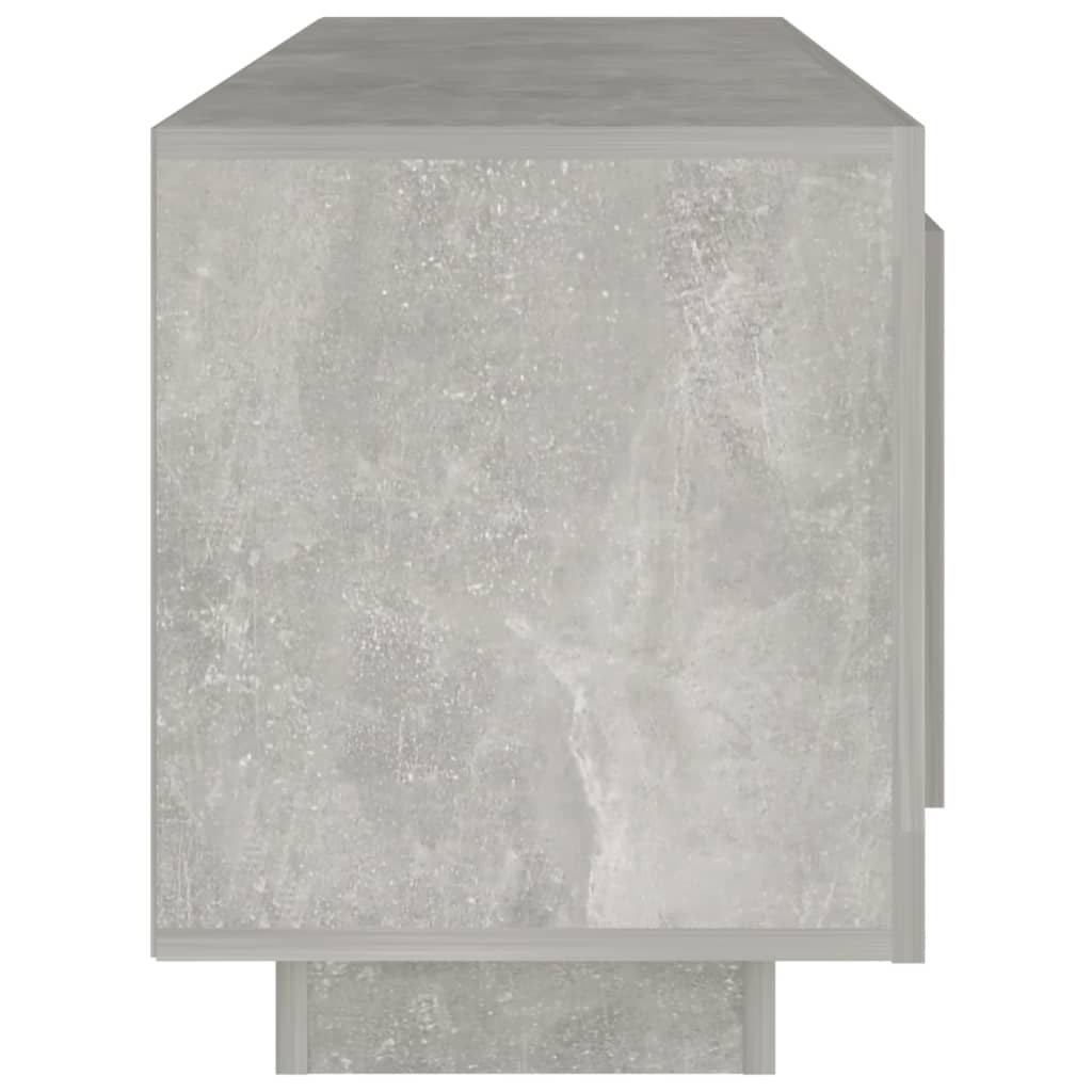 Mobile Porta TV Grigio Cemento 102x35x45cm in Legno Multistrato - homemem39