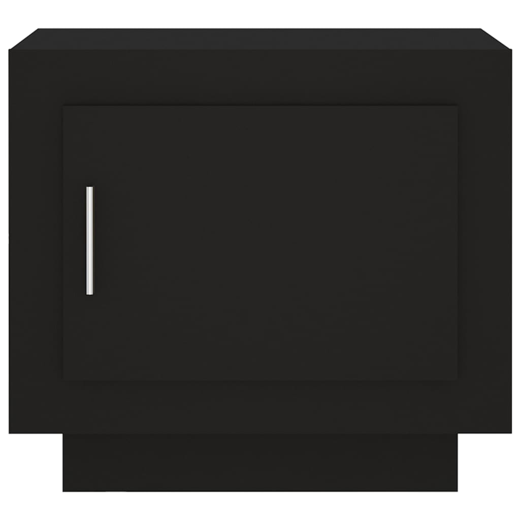 Tavolino da Salotto Nero 51x50x45 cm in Legno Multistrato - homemem39