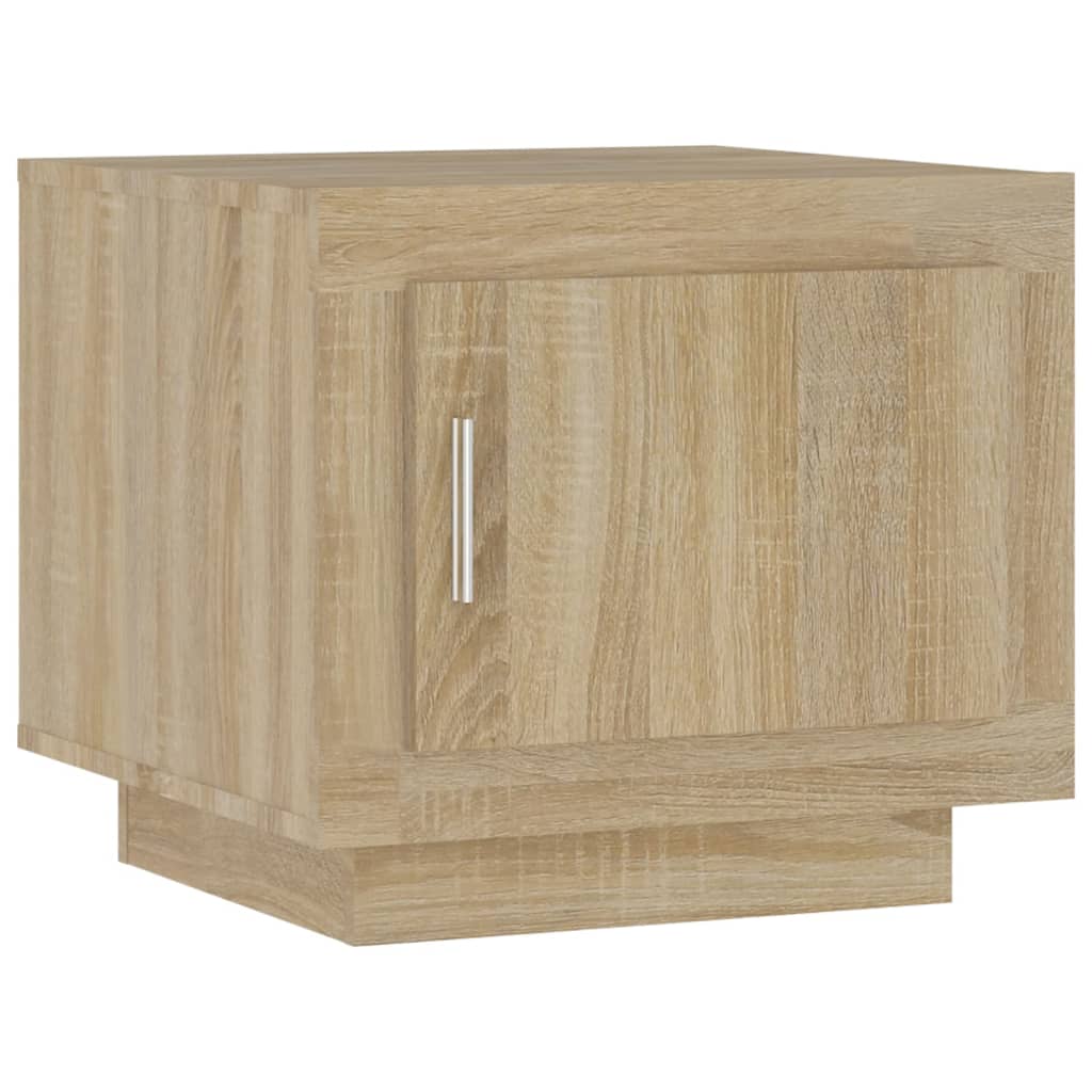 Tavolino da Salotto Rovere Sonoma 51x50x45cm Legno Multistrato - homemem39