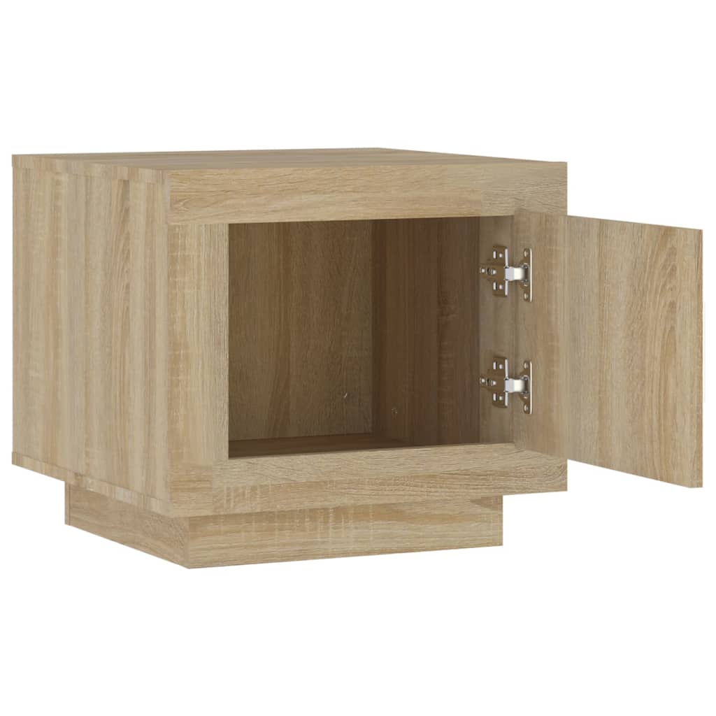 Tavolino da Salotto Rovere Sonoma 51x50x45cm Legno Multistrato - homemem39