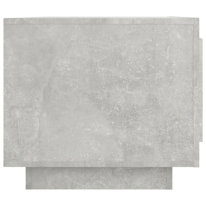 Tavolino Salotto Grigio Cemento 102x50x45 cm Legno Compensato - homemem39