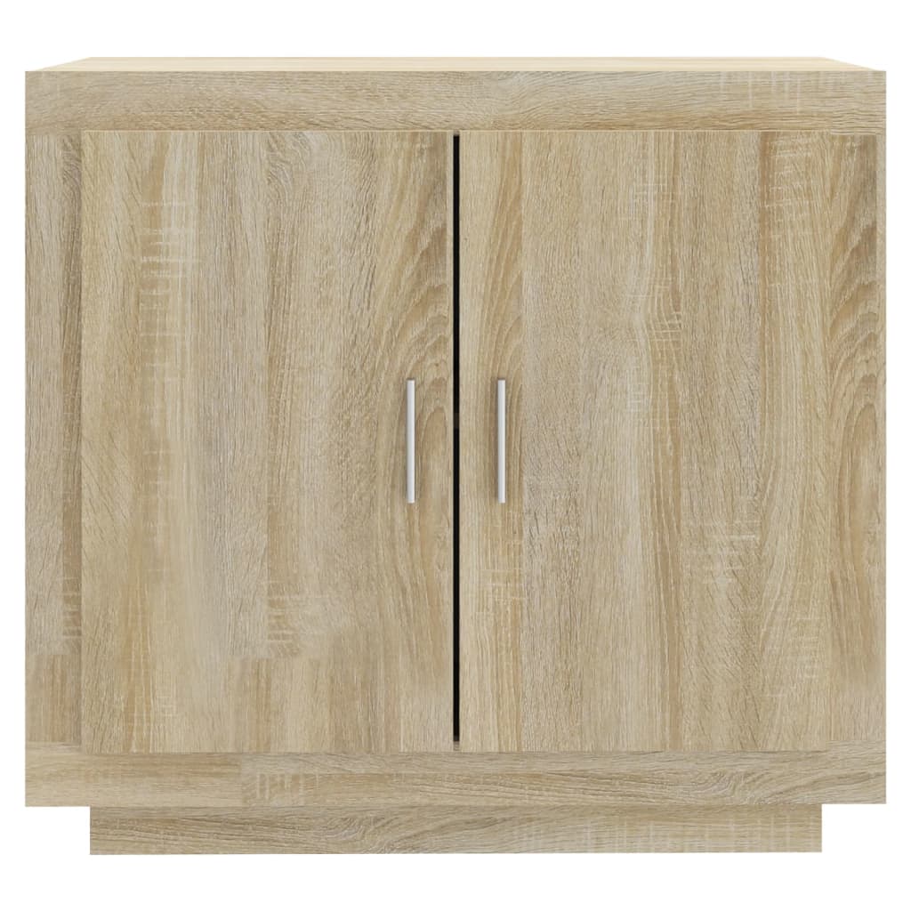 Credenza Rovere Sonoma 80x40x75 cm in Legno Compensato - homemem39