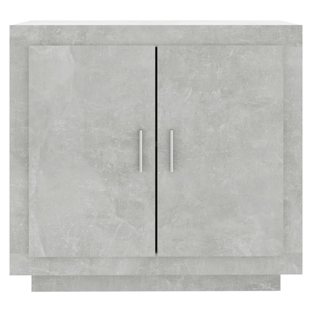 Credenza Grigio Cemento 80x40x75 cm in Legno Compensato - homemem39