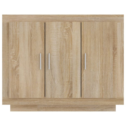 Credenza Rovere Sonoma 92x35x75 cm in Legno Multistrato - homemem39