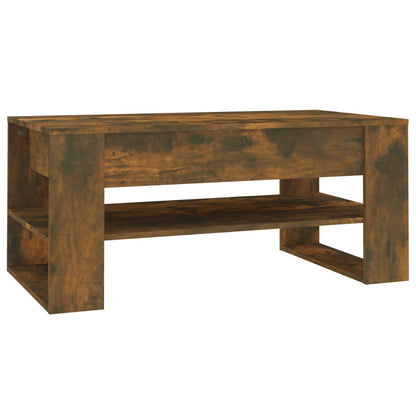 Tavolino Salotto Rovere Anticato 102x55x45 cm Legno Multistrato - homemem39