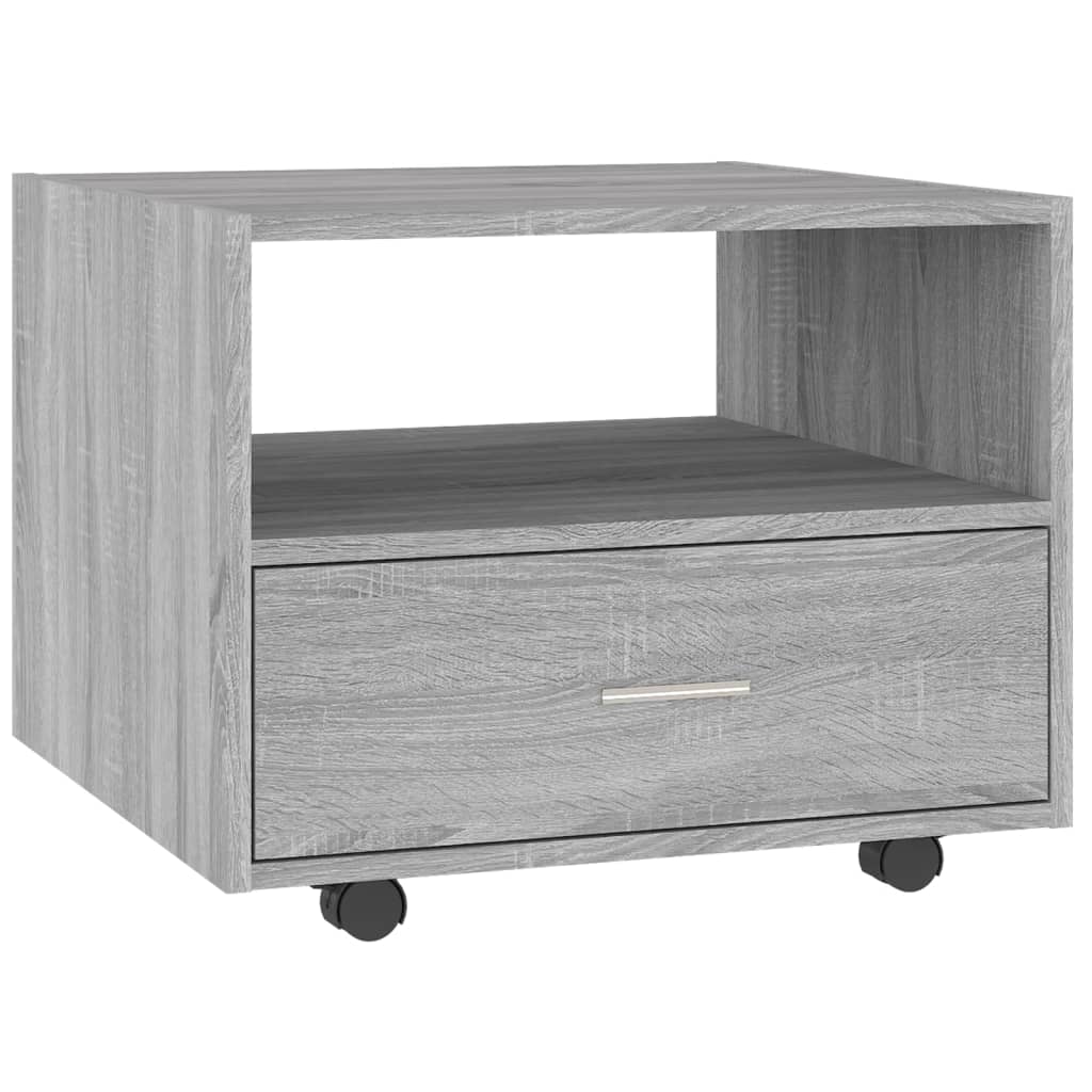 Tavolino da Salotto Grigio Sonoma 55x55x40 cm Legno Multistrato - homemem39