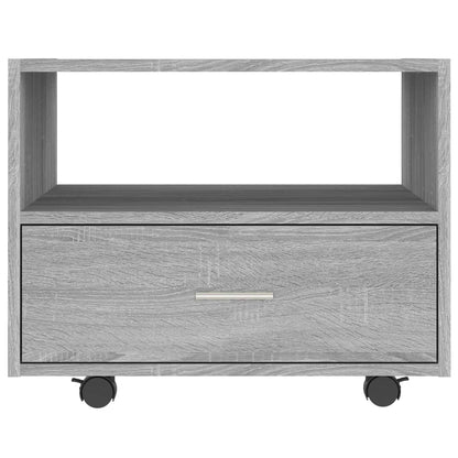 Tavolino da Salotto Grigio Sonoma 55x55x40 cm Legno Multistrato - homemem39