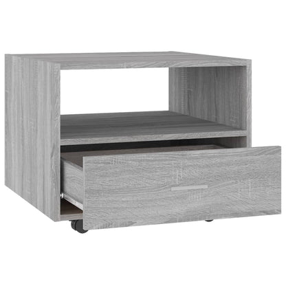 Tavolino da Salotto Grigio Sonoma 55x55x40 cm Legno Multistrato - homemem39