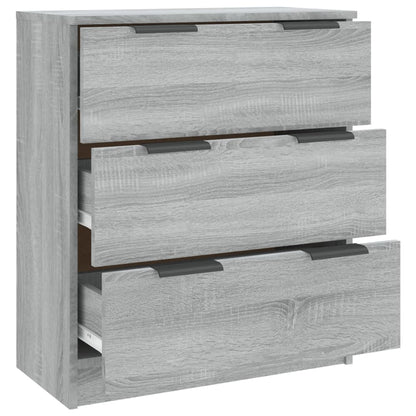 Credenza Grigio Sonoma 60x30x70 cm in Legno Multistrato - homemem39