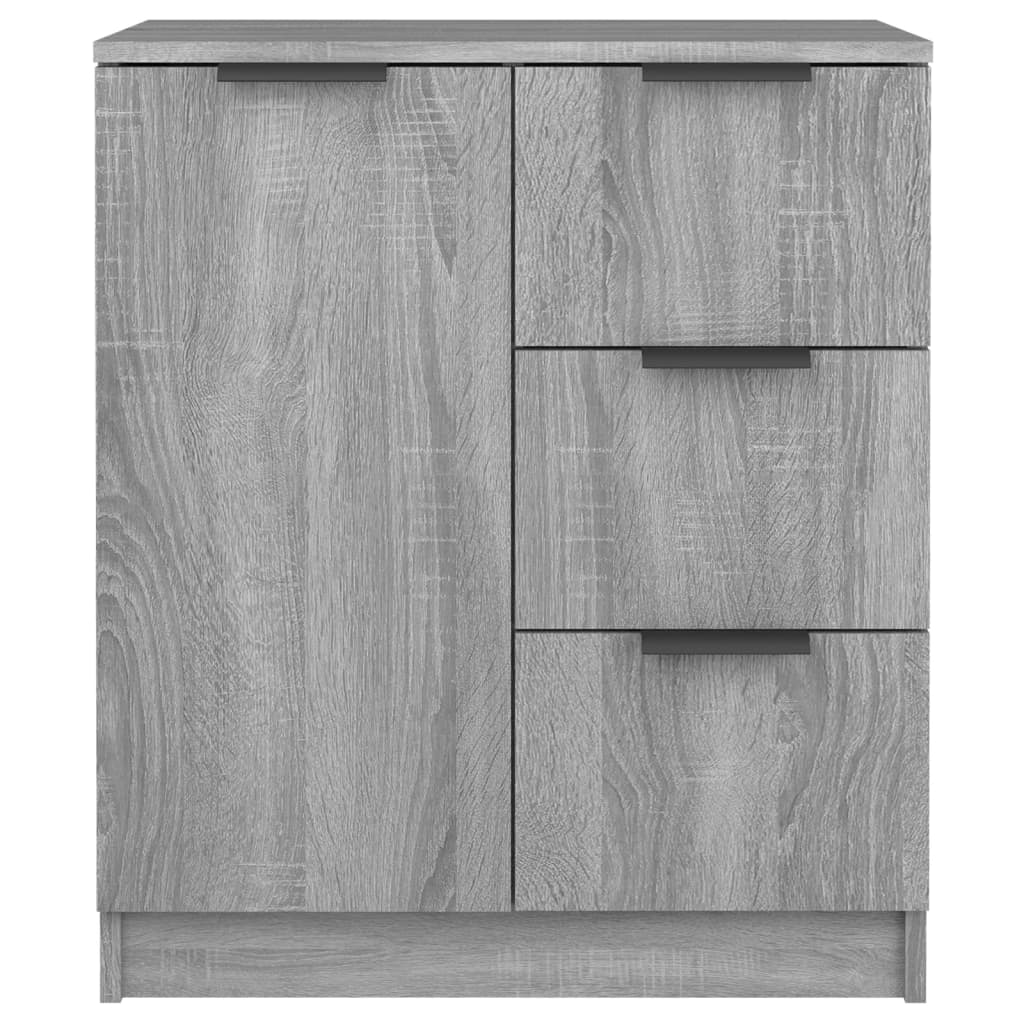 Credenza Grigio Sonoma 60x30x70 cm in Legno Multistrato - homemem39