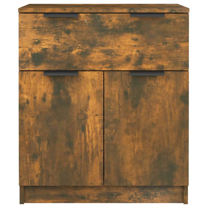 Credenza Rovere Fumo 60x30x70 cm in Legno Multistrato - homemem39