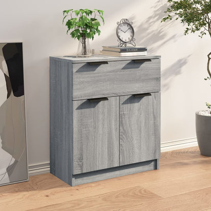 Credenza Grigio Sonoma 60x30x70 cm in Legno Multistrato - homemem39