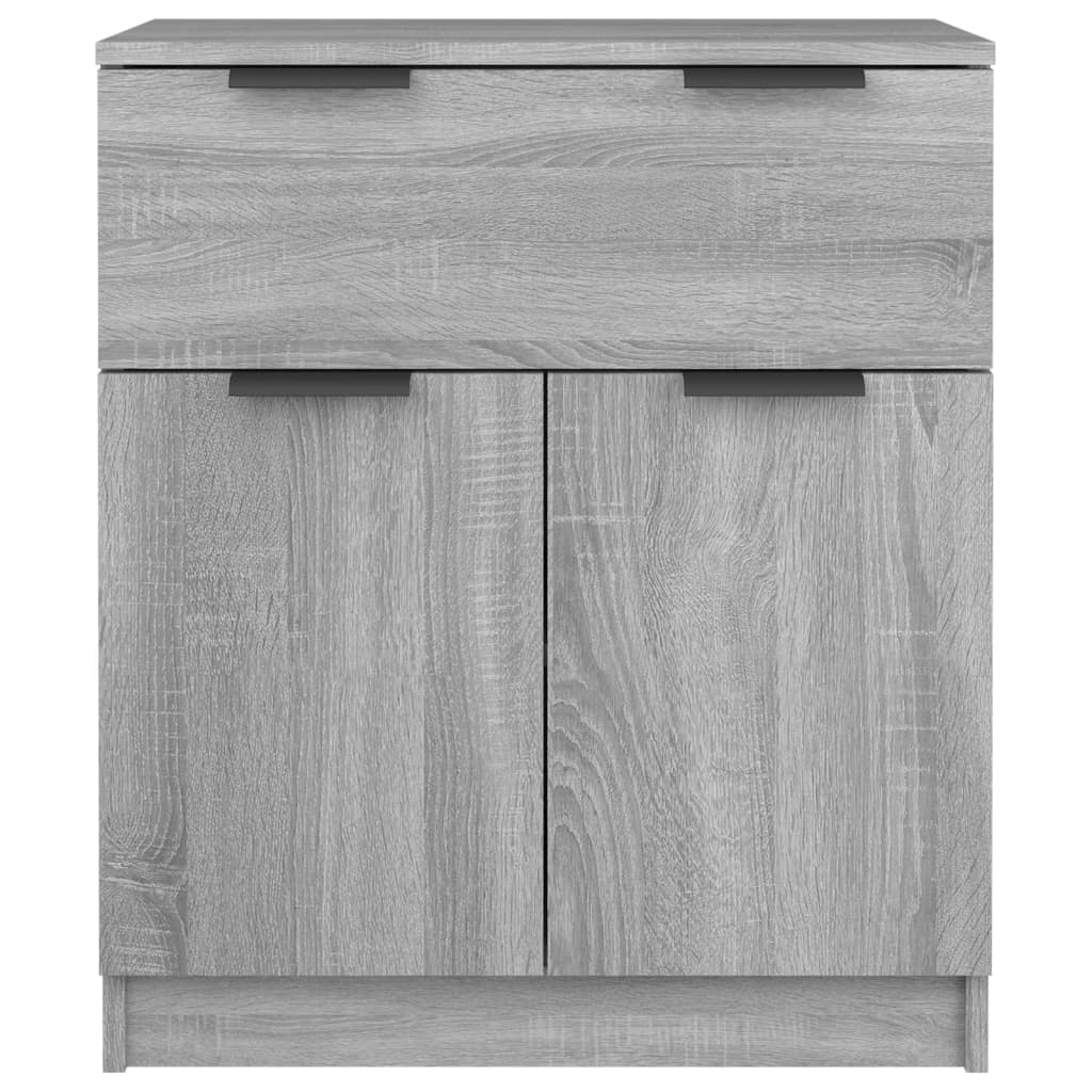 Credenza Grigio Sonoma 60x30x70 cm in Legno Multistrato - homemem39