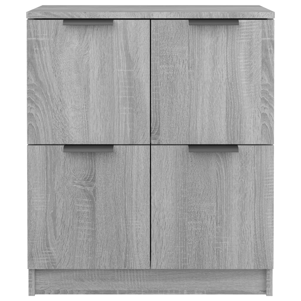 Credenza Grigio Sonoma 60x30x70 cm in Legno Multistrato - homemem39