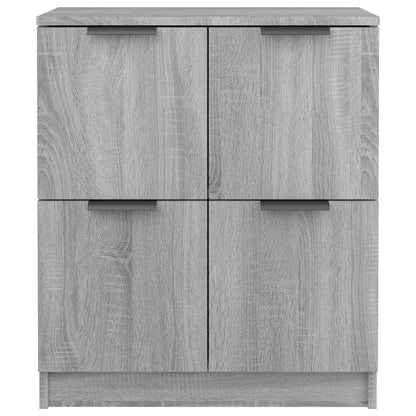 Credenza Grigio Sonoma 60x30x70 cm in Legno Multistrato - homemem39