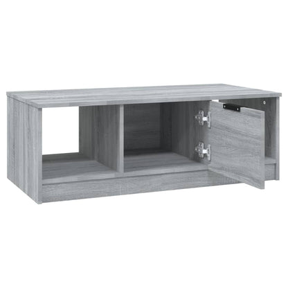 Tavolino da Salotto Grigio Sonoma 102x50x36cm Legno Multistrato - homemem39