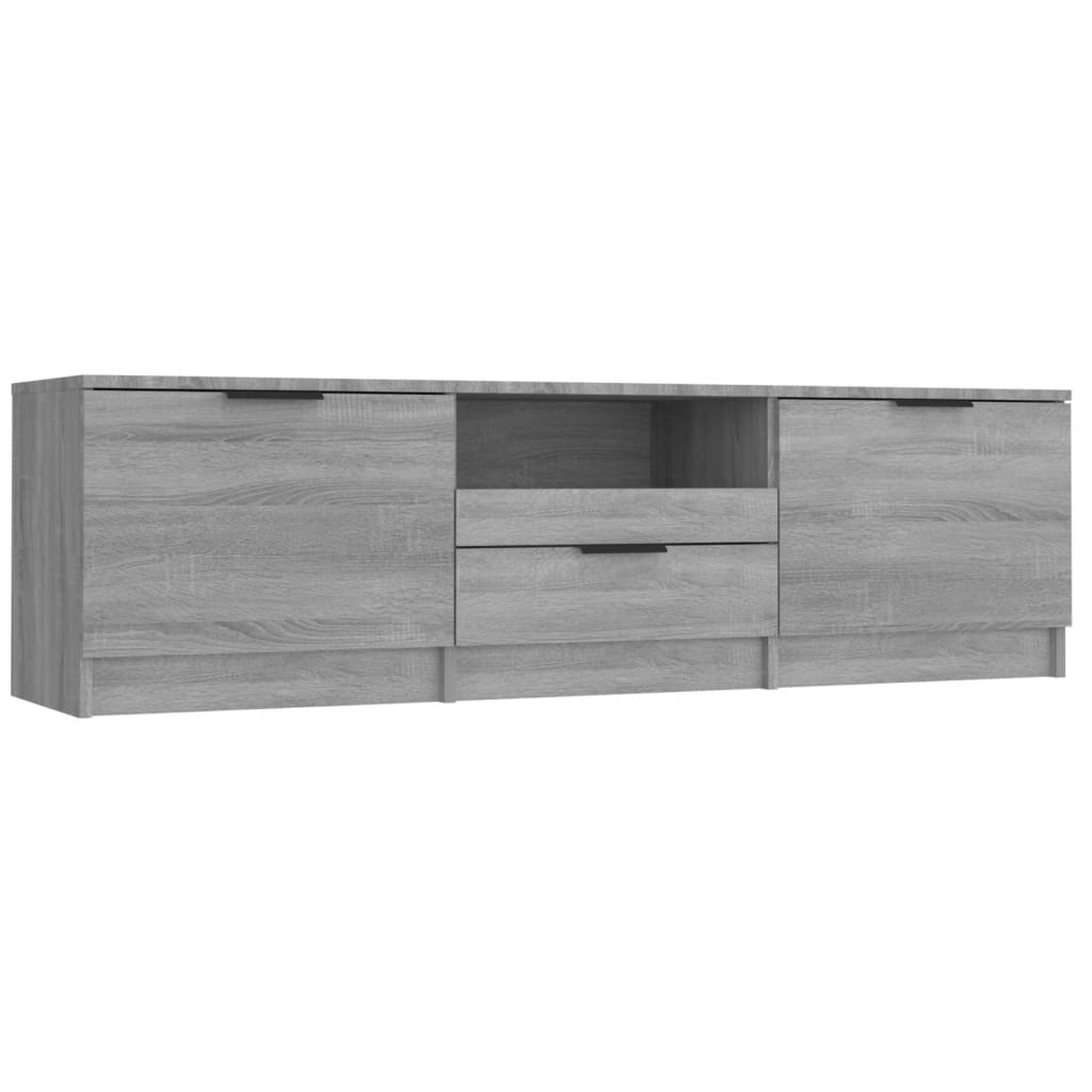 Mobile TV Grigio Sonoma 140x35x40 cm in Legno Ingegnerizzato - homemem39