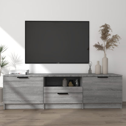 Mobile TV Grigio Sonoma 140x35x40 cm in Legno Ingegnerizzato - homemem39