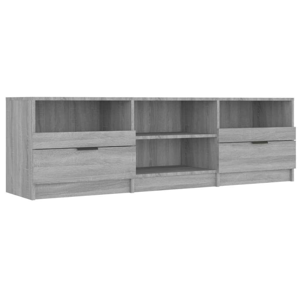 Mobile TV Grigio Sonoma 150x33,5x45 cm in Legno Ingegnerizzato - homemem39