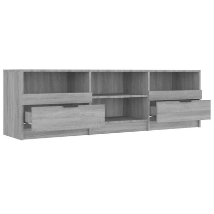 Mobile TV Grigio Sonoma 150x33,5x45 cm in Legno Ingegnerizzato - homemem39