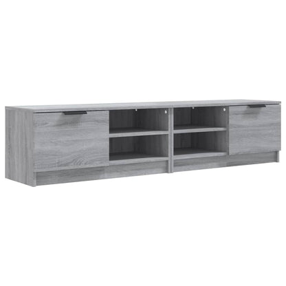 Mobili TV 2 pz Grigio Sonoma 80x35x36,5 cm in Legno Multistrato - homemem39