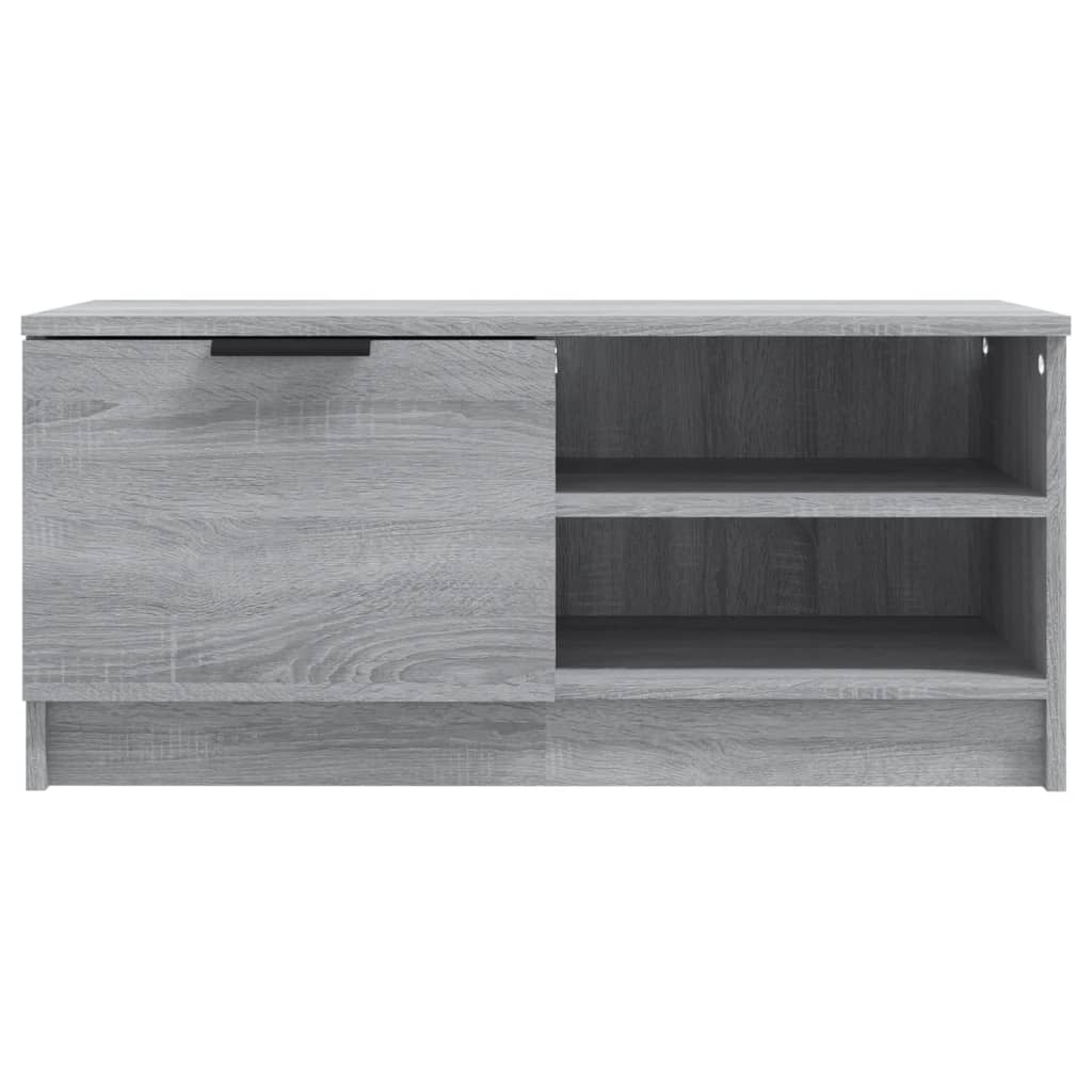 Mobili TV 2 pz Grigio Sonoma 80x35x36,5 cm in Legno Multistrato - homemem39